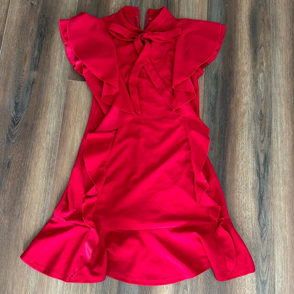 Red dress